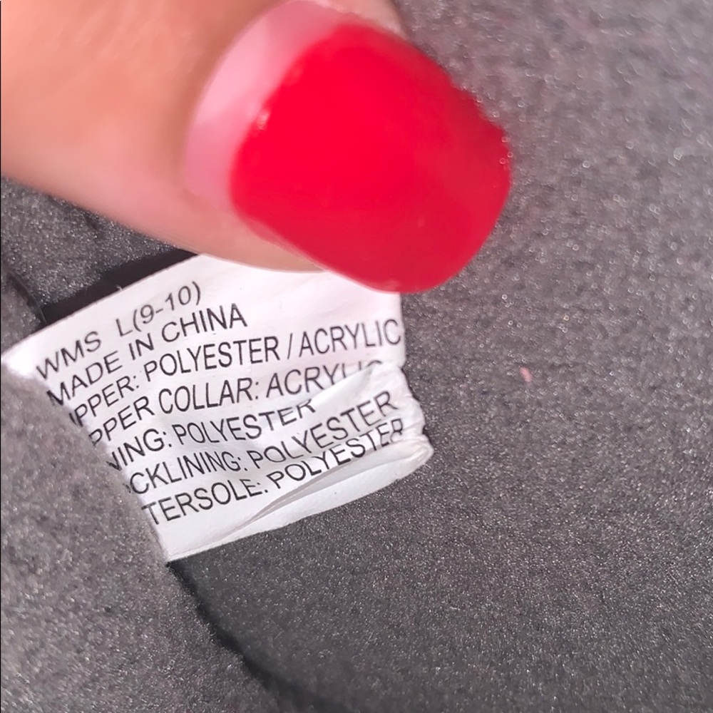 Gray & Black Animal Slippers - Picture 7 of 7